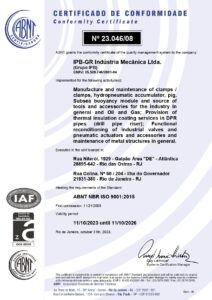 ISO Certificate